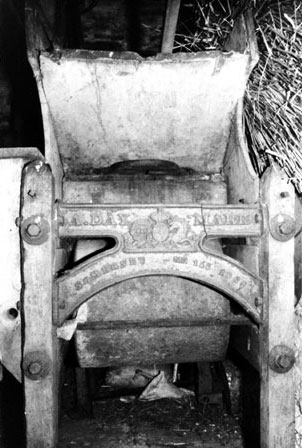 A cider mill made by the Day Foundry in Mark, 1867.