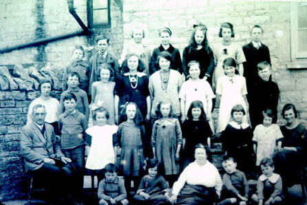 Butleigh School c.1920.